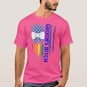 Hbtq-stolthet Gay Sängkantsfest Förlovning1353 T Shirt