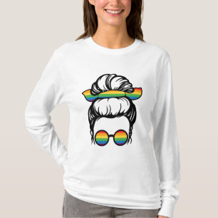 HBTQ-stolthet. Homosexuell kärlek T-Shirt