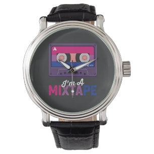 HBTQ-stolthet Im A Mixtape Kassett Bi Armbandsur