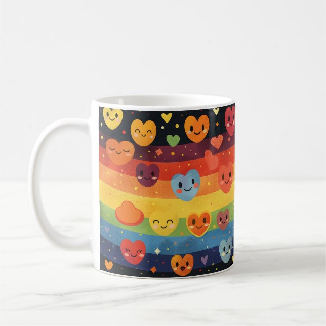 HBTQ-stolthet Kaffemugg (Vänster)