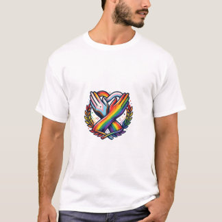 HBTQ-stolthet och neurodiversitets enhetlighet Gra T Shirt
