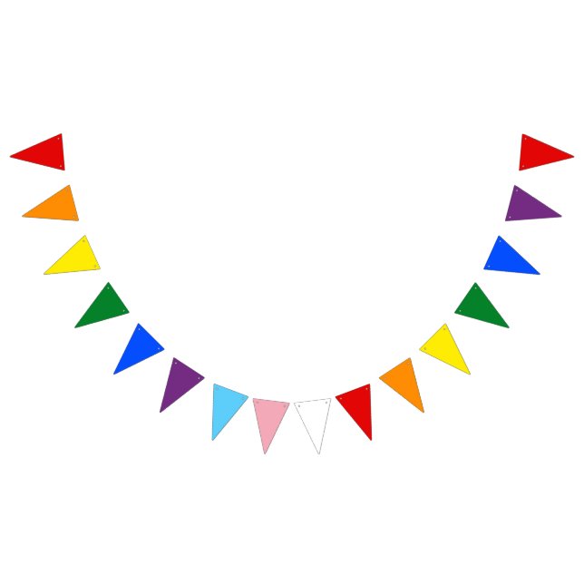 Hbtq-stolthet Pennant Girlang Banner Vimplar (Alla)