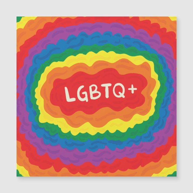 HBTQ+-stolthet. queer, regnbågsfärg.  (Framsida)