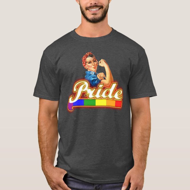 HBTQ-stolthet T-shirt (Framsida)