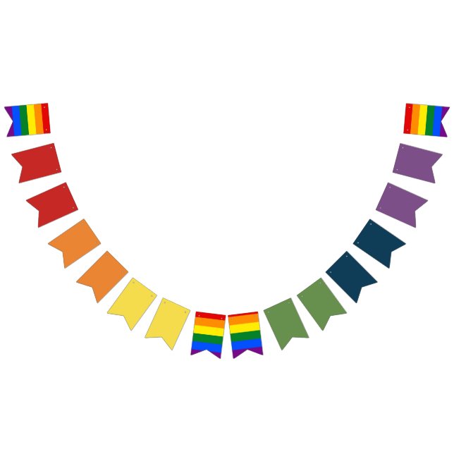 HBTQ-stolthet Vimplar (Alla)