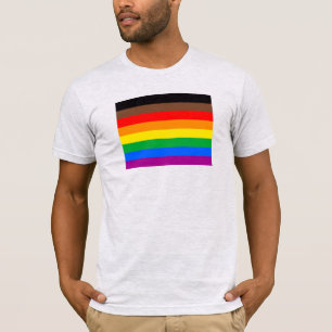 HBTQ-stolthetsflagga (8 ränder) T Shirt