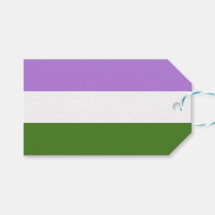 Hbtq-stolthetsflagga Presentetikett