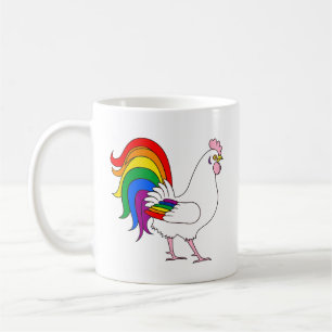 HBTQ-stolthetshöna Kaffemugg