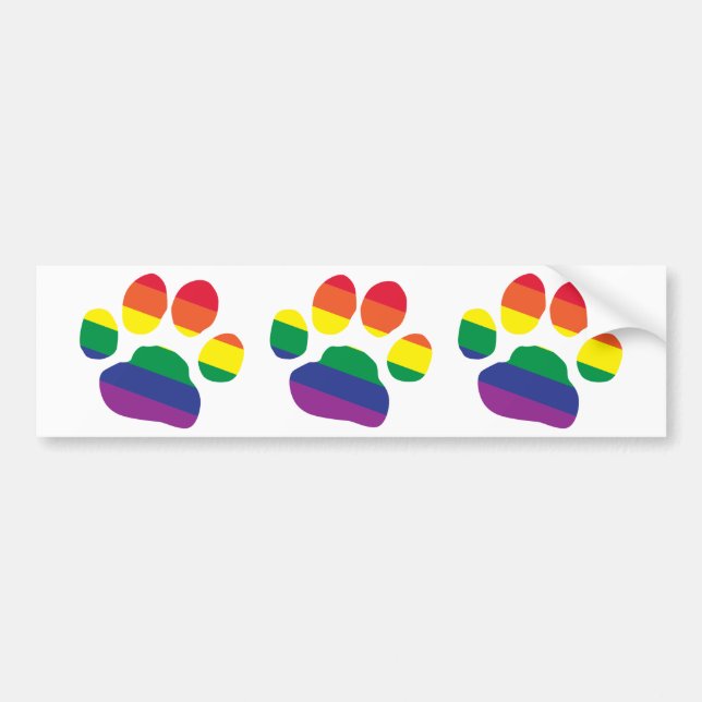 HBTQ-stoltshets-tassavtryck Bildekal (Framsidan)