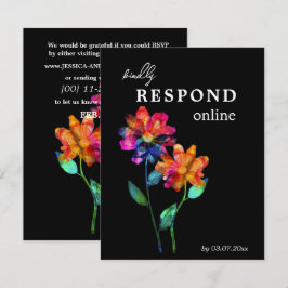 🌈 HBTQ Svara online Blommor & Stolthet OSA Kort