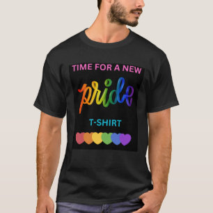Hbtq tid för en ny pride t-shirt