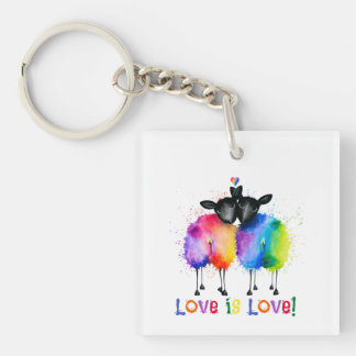 HBTQ Två regnbågshönor Kärlek är kärlek 