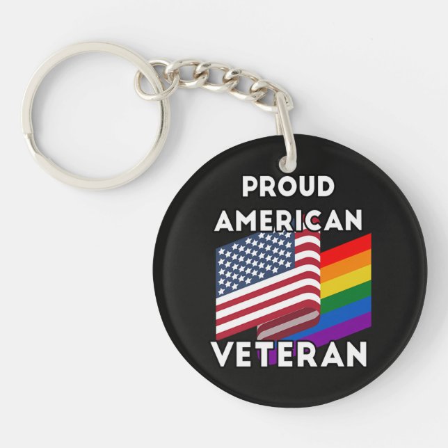 Hbtq-veteraner - amerikansk flagga  (Framsidan)