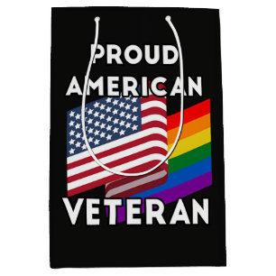 Hbtq-veteraner - amerikansk flagga 