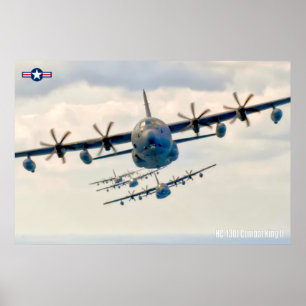 HC-130J COMBAT KUNG II POSTER