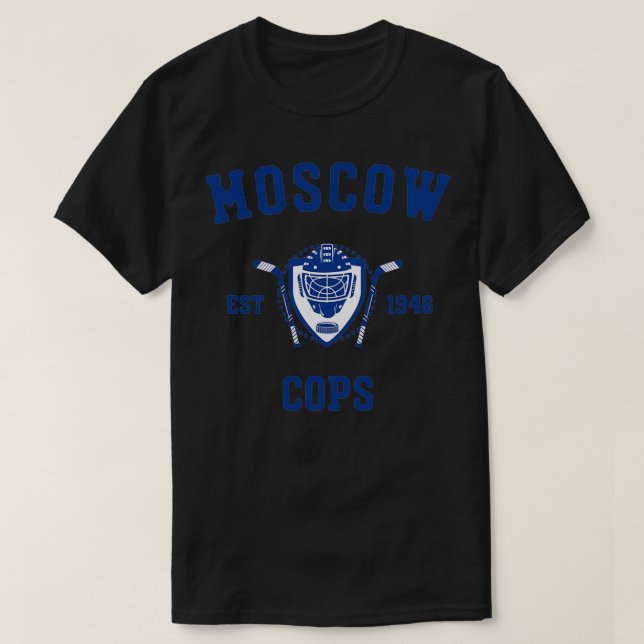 HC Dynamo Moskva Kontinental Hockey Team T Shirt (Design framsida)