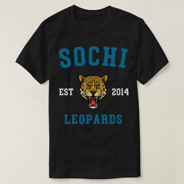 HC Sochi Kontinental Hockey Team T Shirt (Design framsida)