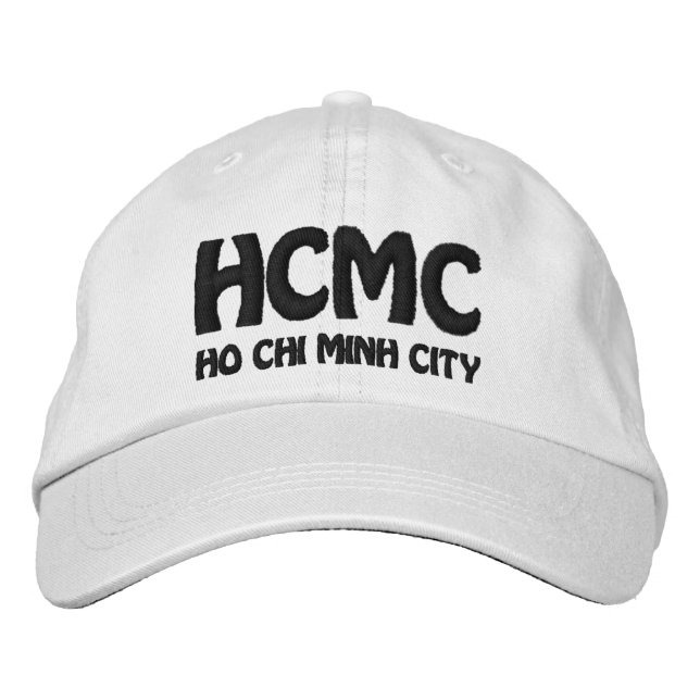 HCMC, Ho Chi Minh City Broderad Keps (Framsida)