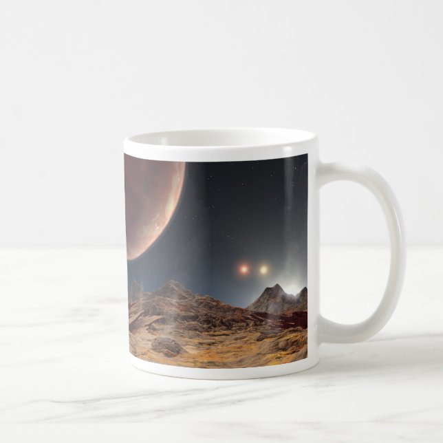 HD188753 Tre sol NASA Kaffemugg (Höger)