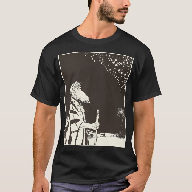Hd. Abraham by Ephraim Moses Lilien (Enhanced) T Shirt (Framsida)