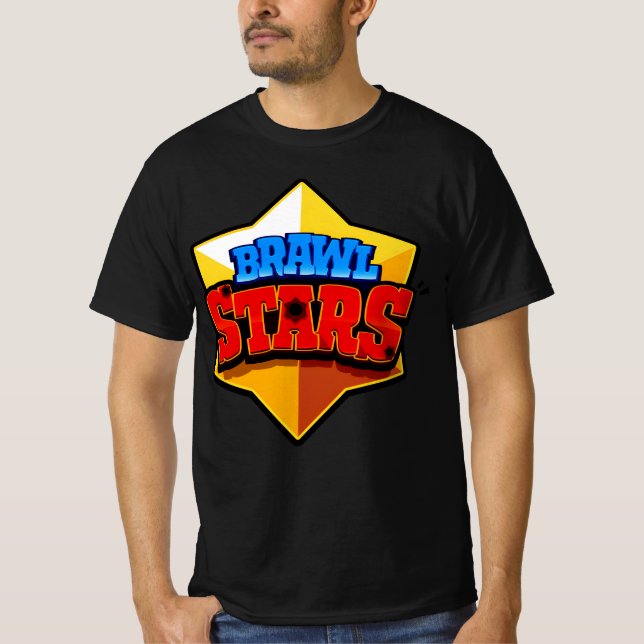 " HD Brawl Stars Game Logotyp" T Shirt (Framsida)