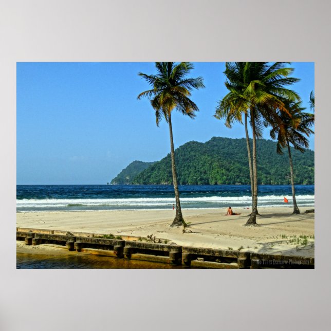 HD Maracas Beach Poster (Framsidan)