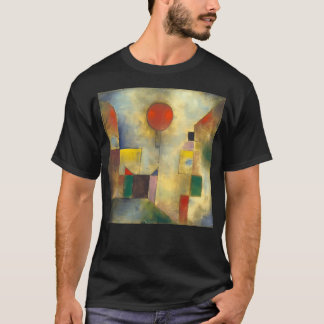 Hd. Röd ballong av Paul Klee. Hög T Shirt