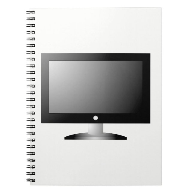 HD TV ANTECKNINGSBOK MED SPIRAL (Framsidan)