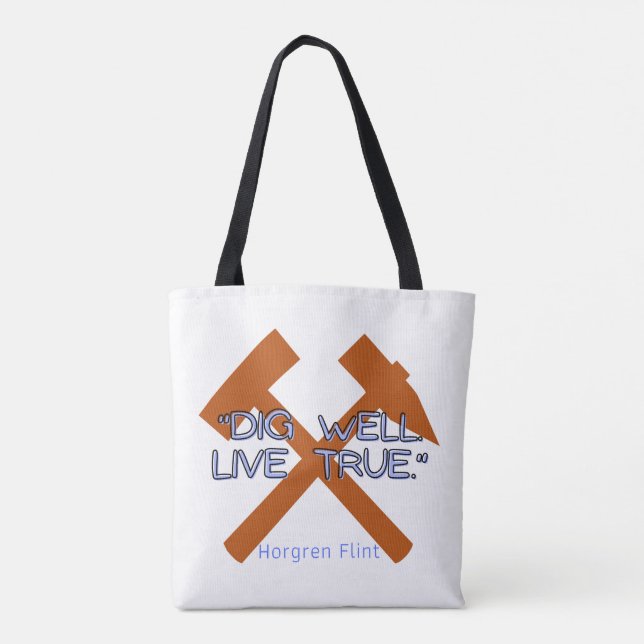 Hdagstone Slay - Tote Tygkasse (Baksida)