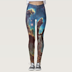 HDR Nebula-pelare för skapande Leggings