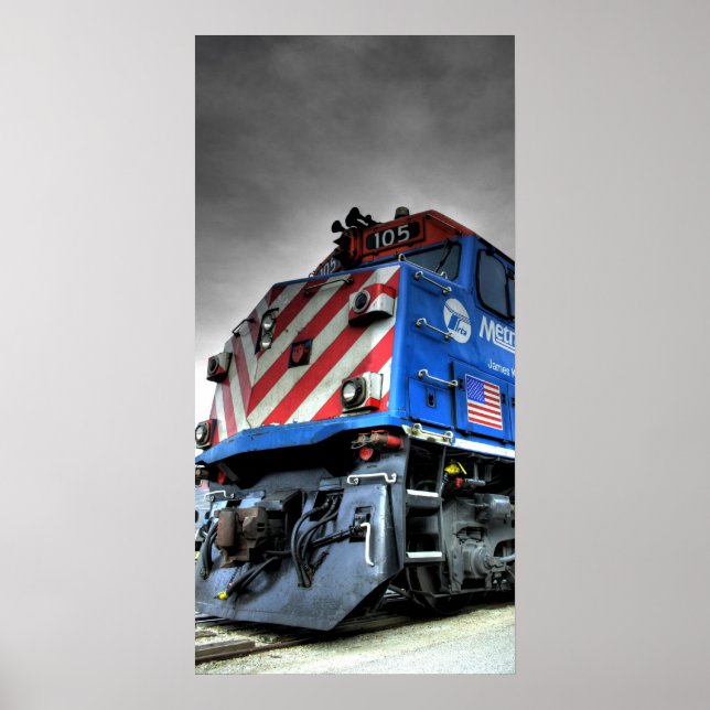 HDR-Tåg Poster (Framsidan)