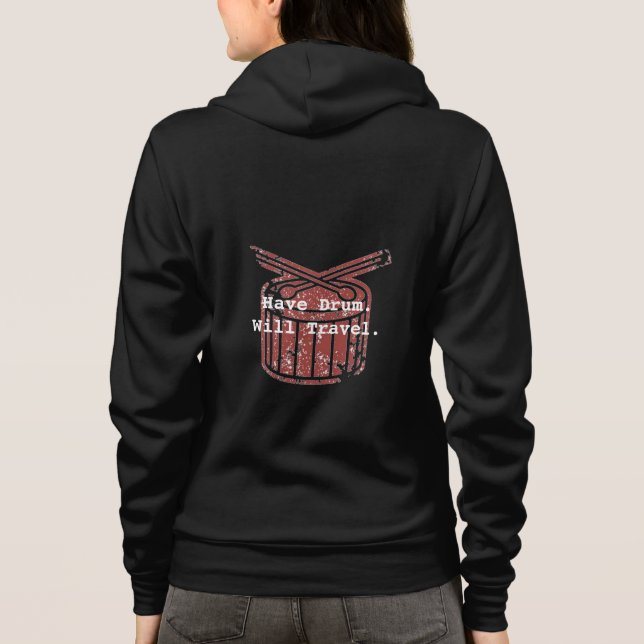 HDWT Zip Hoodie T Shirt (Baksida)
