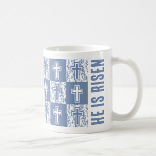 HE ÄR RISEN Christian Påsk Kor Kaffemugg