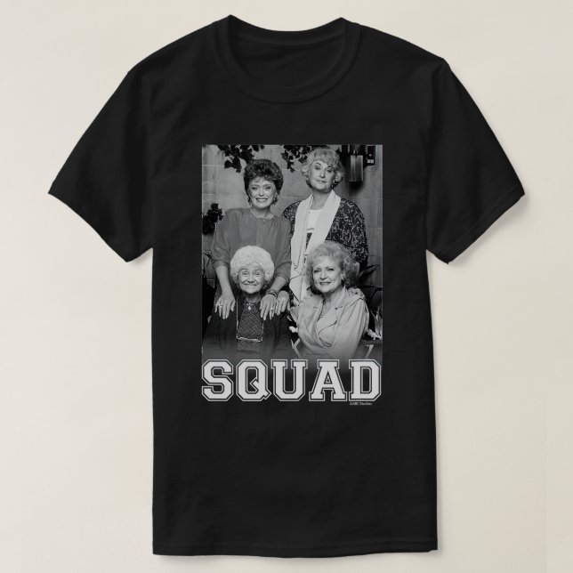 he Golden Girls Dorothy and Gang  T Shirt (Design framsida)