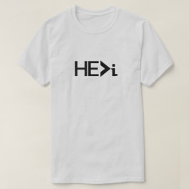 HE>i KNEELING PRAYING - HAN Underbarare ÄN I BLACK T Shirt