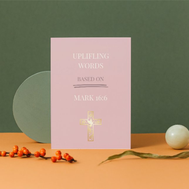 He Is Alive – Christian Easter Reflection Card Helgkort (Celebrate His Resurrection — A Card That Brings Hope)