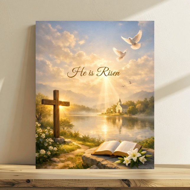 He Is Risen Christian Easter  Poster (Skapare uppladdad)
