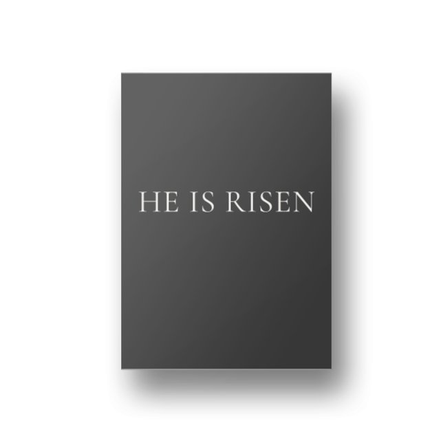 He Is Risen | Christian Easter Wall Art Poster (Skapare uppladdad)