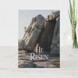 He Is Risen Easter Bulk Church Greeting Cards Kort