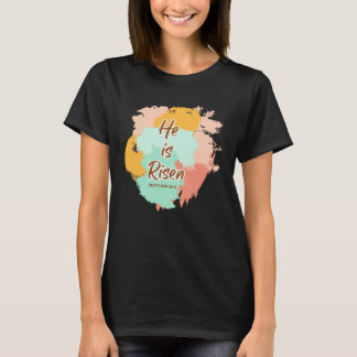 He Is Risen Indeed Happy Easter For Christian East T Shirt