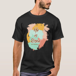 He Is Risen Indeed Happy Easter For Christian East T Shirt