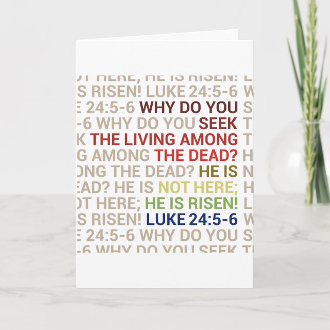 He is Risen Kort (Framsida)