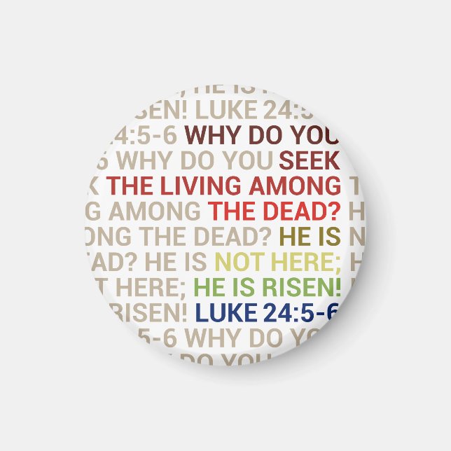 He is Risen Magnet (Framsidan)