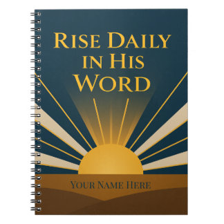 He Is Risen Personalized Faith Journal Anteckningsbok