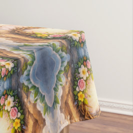 He Is Risen Religious Floral Crown Easter