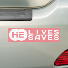 HE lever han.. | KOR | Jesus Bildekal
