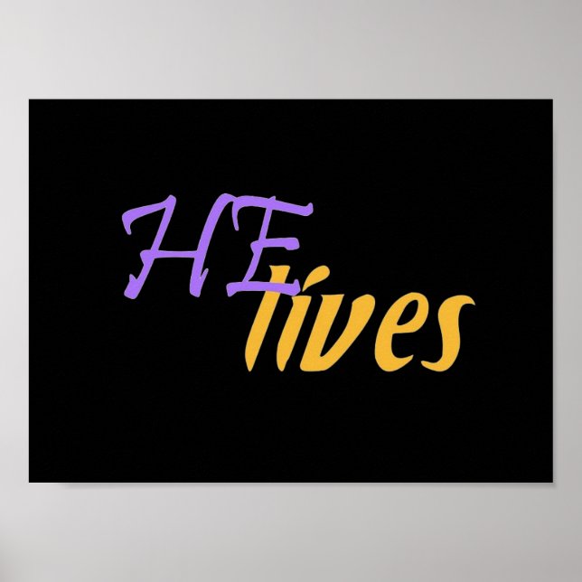 HE lever liten Poster (Framsidan)