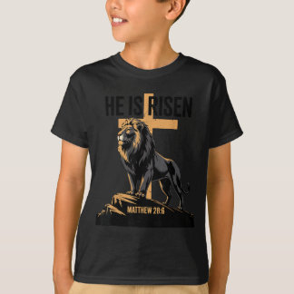 He Risen Jesus Lion Judah Easter T Shirt