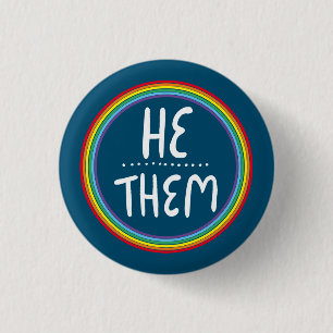 HE/THEM-prononroner hanterar minimalt men Knapp