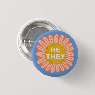 HE/THEY Pronouns SolrossolrosDaisy Pride Knapp